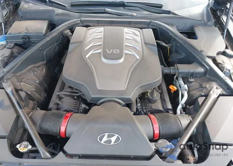 2015 Hyundai Genesis 5.0 z USA, uszkodzony, nr VIN KMHGN4JF5FU038797